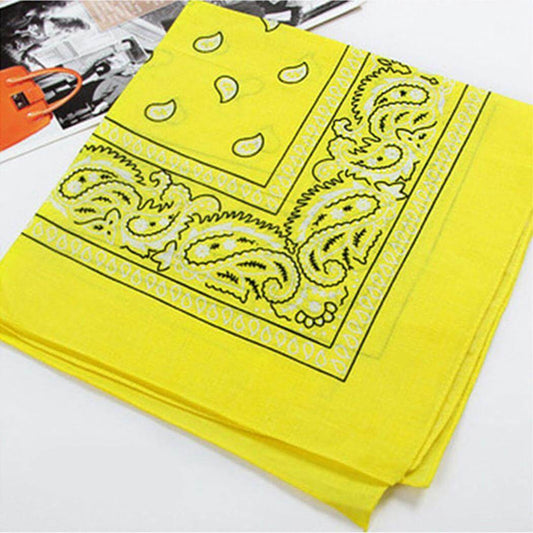 Bandana Femme Jaune Éclatant