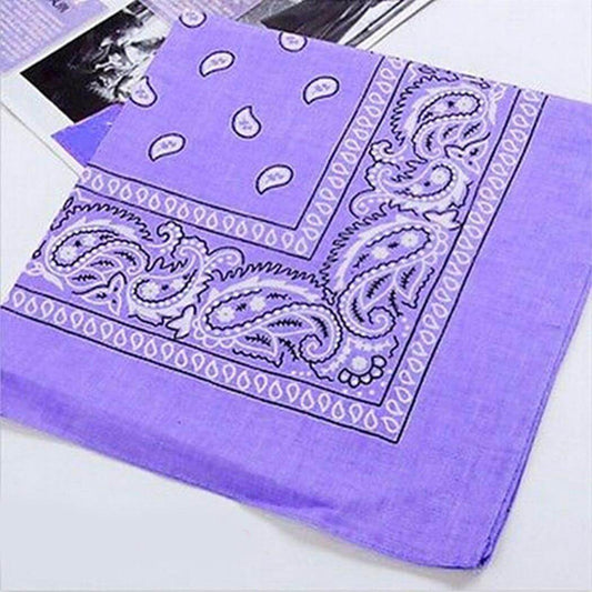 Bandana Femme Mauve - Élégance féminine.