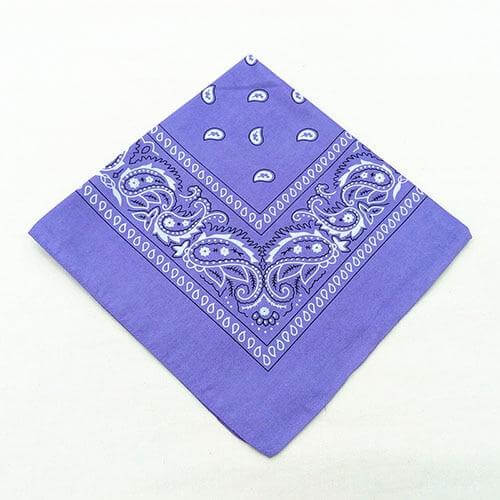 Bandana Violet - L'accessoire tendance à adopter