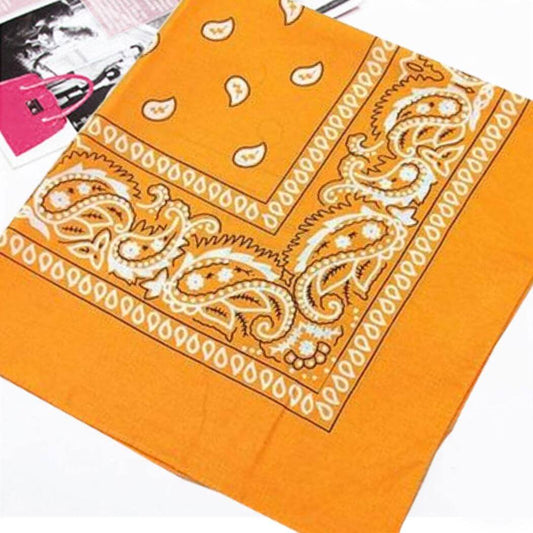 Bandana Femme Orange - Style et Couleur Éclatante