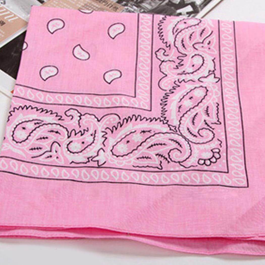Bandana Femme Rose - Élégance et Style