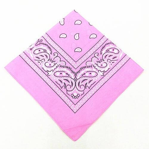 Bandana Femme Rose - Élégance et Style