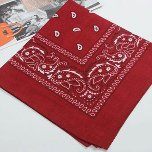 Bandana Femme Rouge Sang - Collection Distinguée