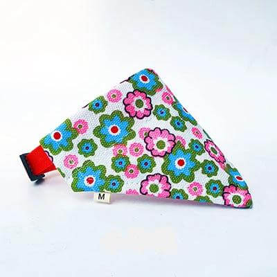 Bandana Fleur pour Chien