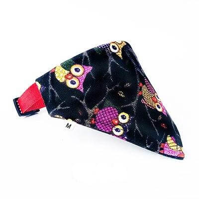 Bandana Chien Hibou - Style et Confort pour votre Animal de Compagnie