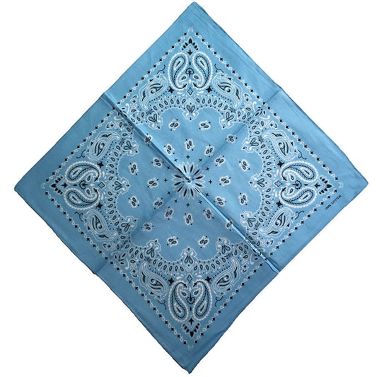 Bandana Turquoise - Style Éclatant