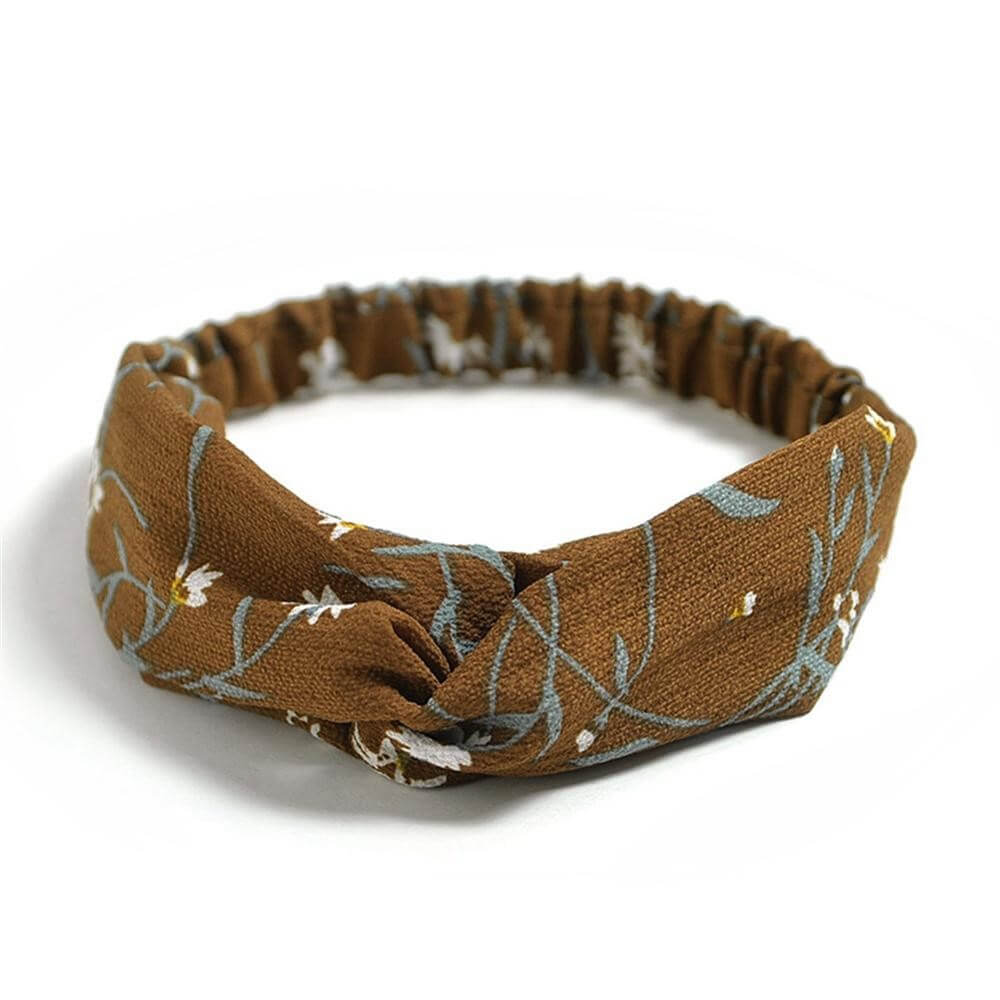 Bandeau Cheveux Marron - Accessoire Tendance