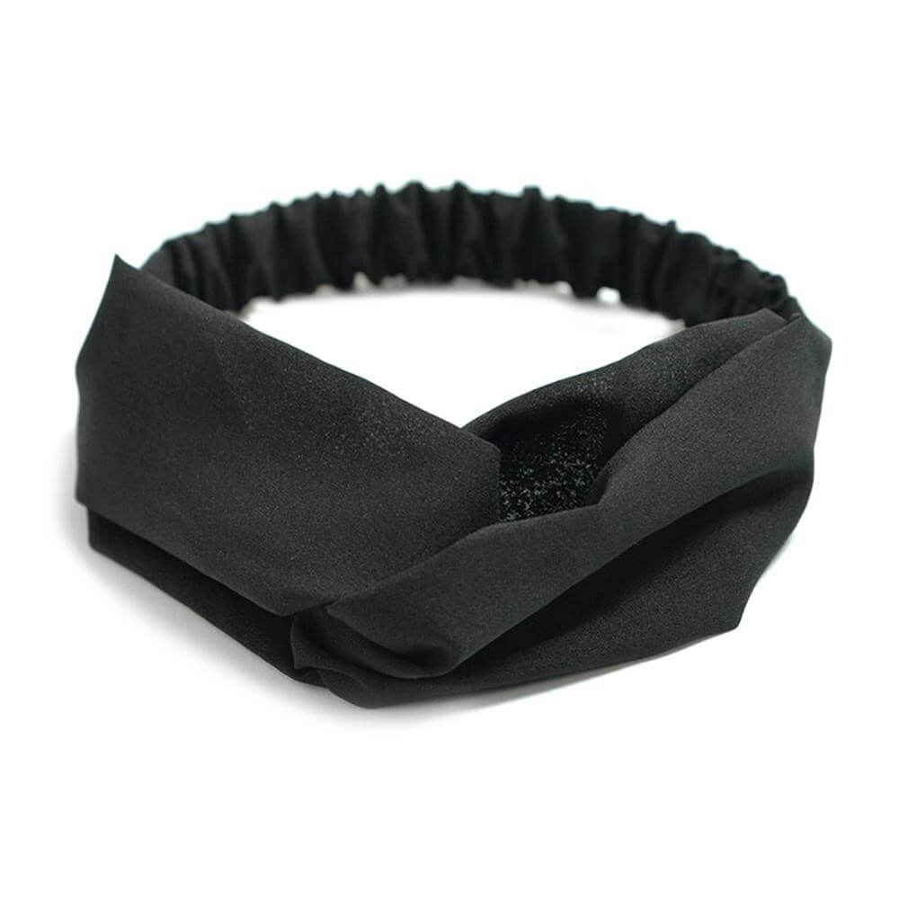 Bandeau Cheveux Noir - Accessoire de Mode Tendance