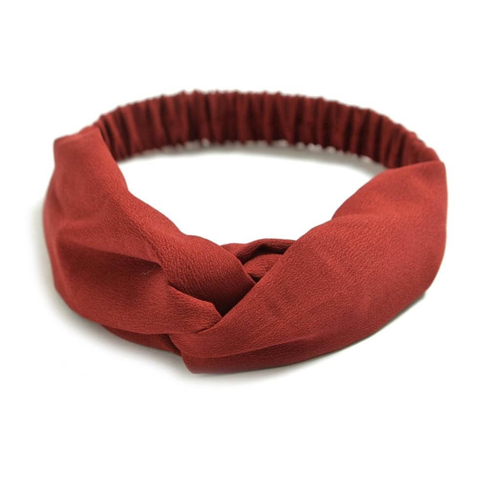 Bandeau Cheveux Rouge - Accessoire Mode Tendance