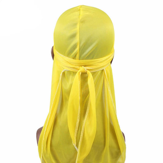 Durag Jaune - Style et élégance au rendez-vous