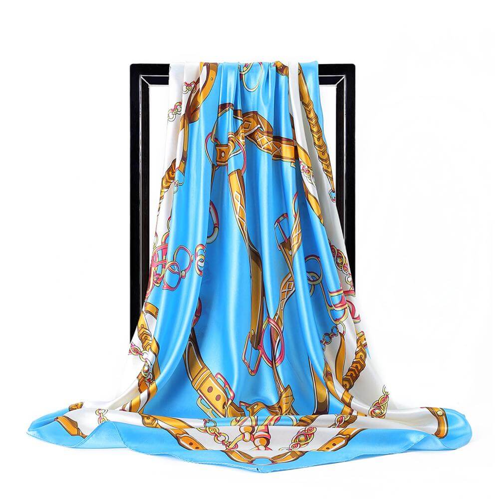 Foulard Bleu - Collection Prestige
