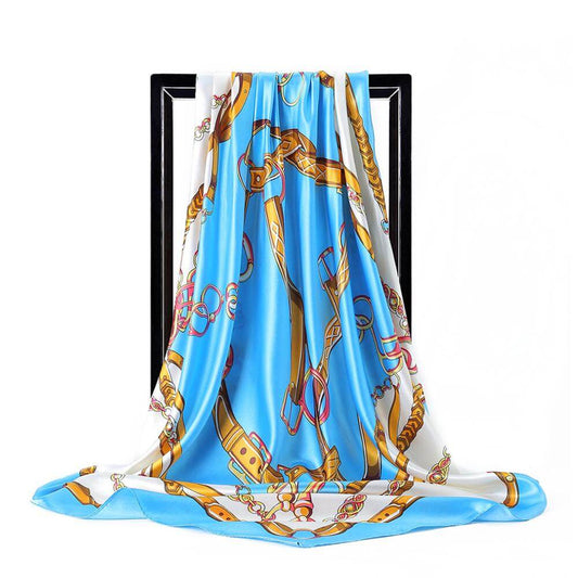 Foulard Bleu - Collection Prestige
