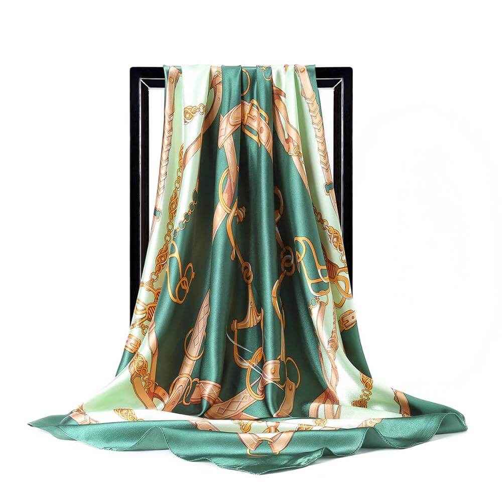 Foulard Vert - Collection Élégance