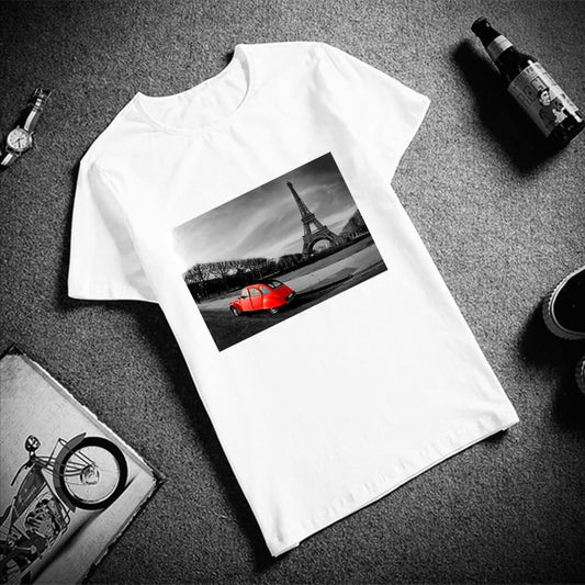T-shirt Paris Rétro - Collection Urbaine