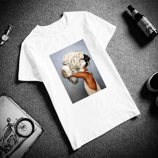 T-shirt Fleuri - Collection Printemps Éclatant