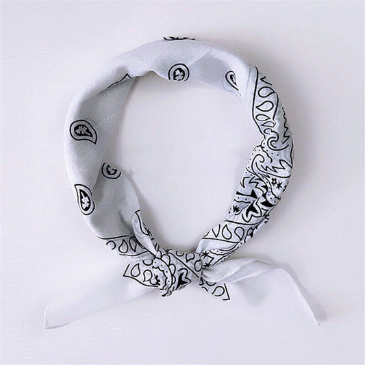 Bandana Blanc - Le style de la mode.