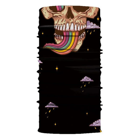 Bandana Skull Rainbow : un style unique pour un look original