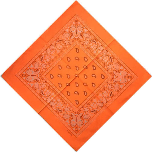 Bandana Orange Fluo - Touche de Style Assurée