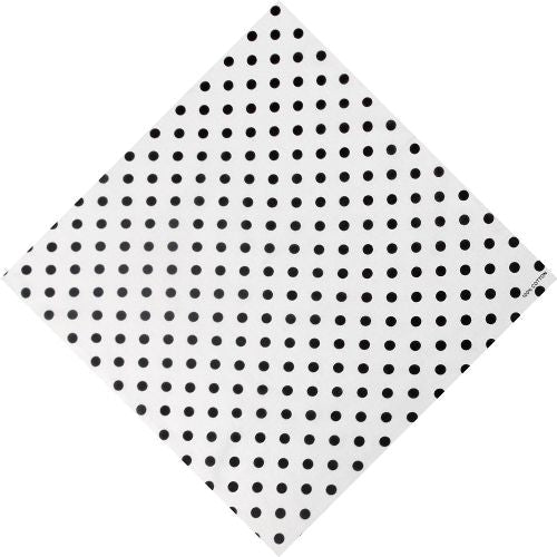 Bandana à Pois Blanc - Collection Chic & Tendance