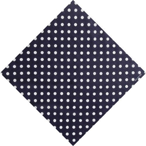 Bandana à Pois Bleu - Collection Style & Chic