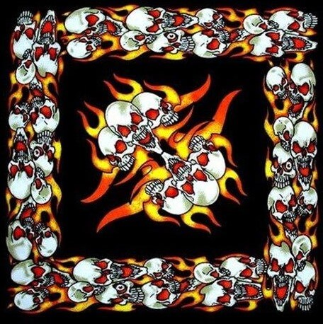 Fire Biker Brandana