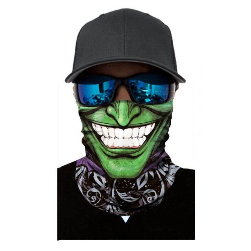 Bandana Bouffon Vert - Style et Élégance