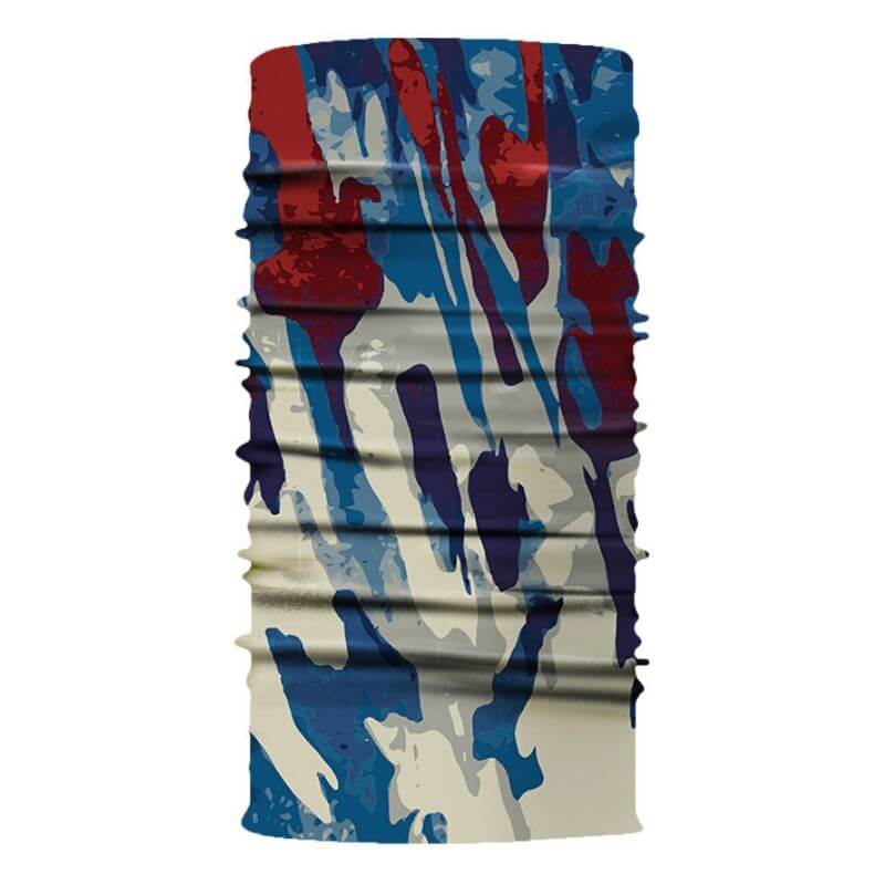Bandana Bleu Camouflage Signature