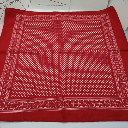 Bandana Cavalier Rouge - Style et Élégance