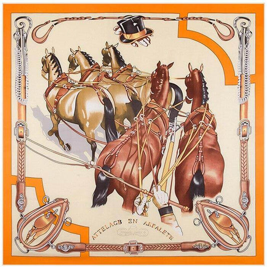 Bandana Chevaux Majestueux - Élégance Équine