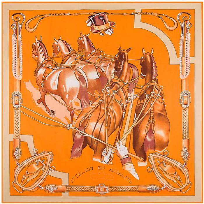 Bandana Chevaux Majestueux - Élégance Équine