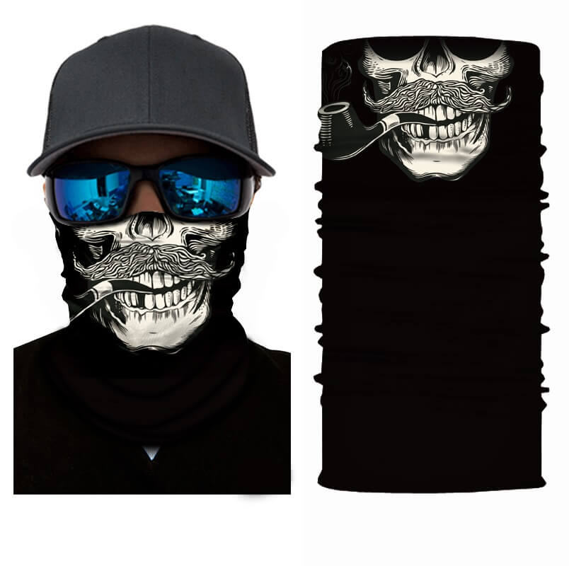 Bandana Crâne Gentleman - Style unique pour un look distingué