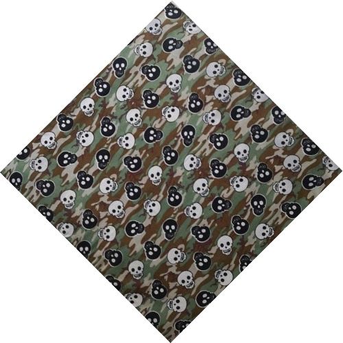 Bandana Crâne Militaire - Style Militaire Décontracté