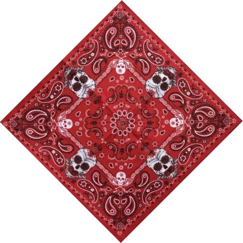 Bandana Crâne Paisley - Style Intemporel