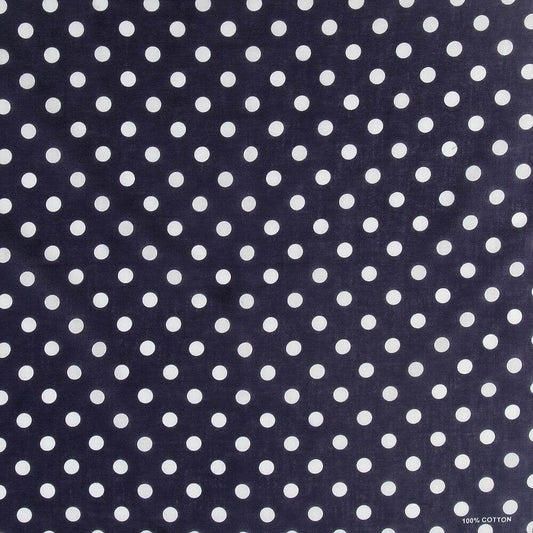 Bandana à Pois Bleu - Collection Style & Chic