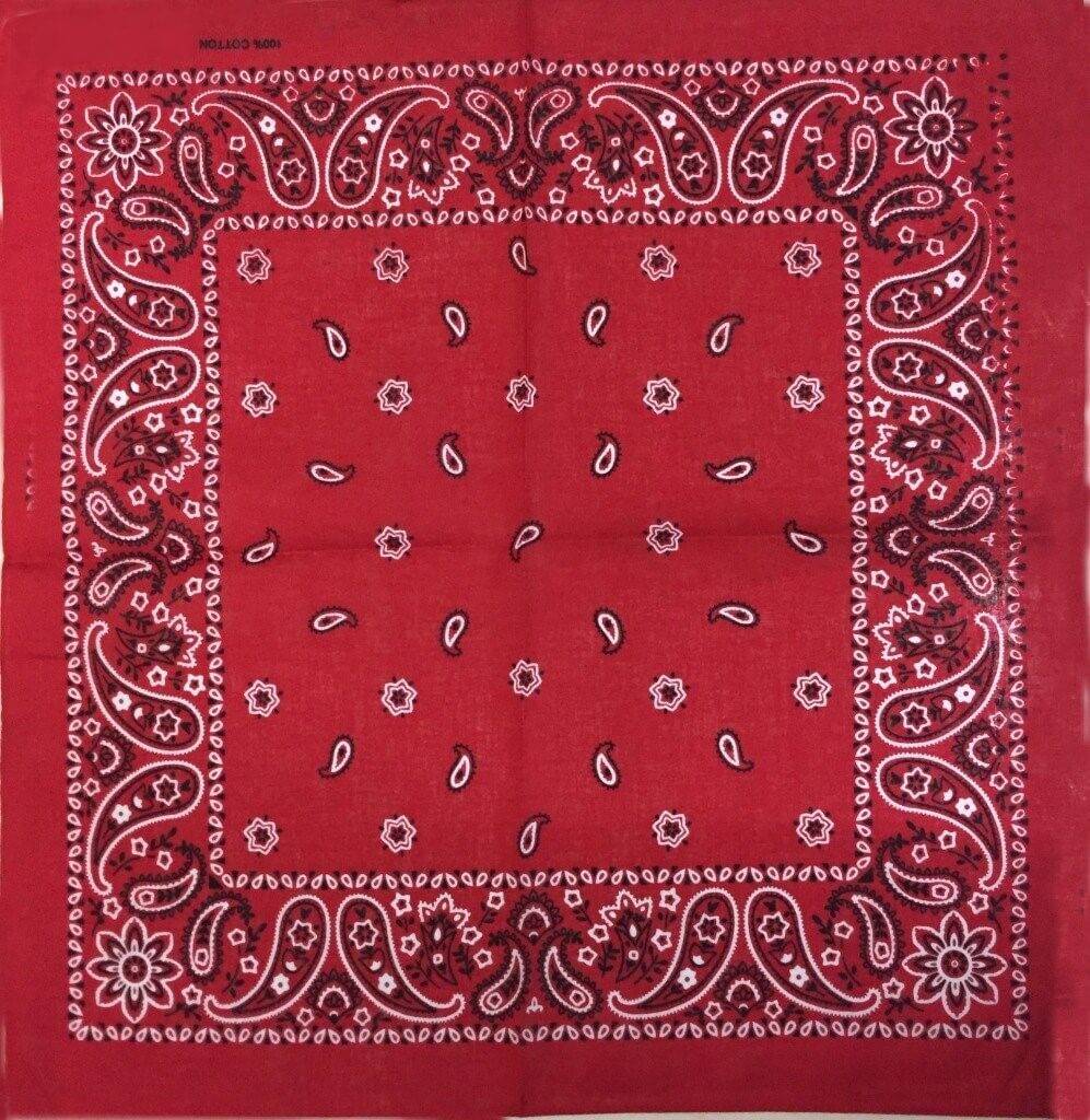 Bandana Cachemire rouge – Collection exclusive