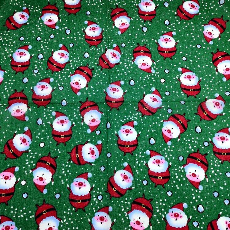 Père Noël en bandana	très chic