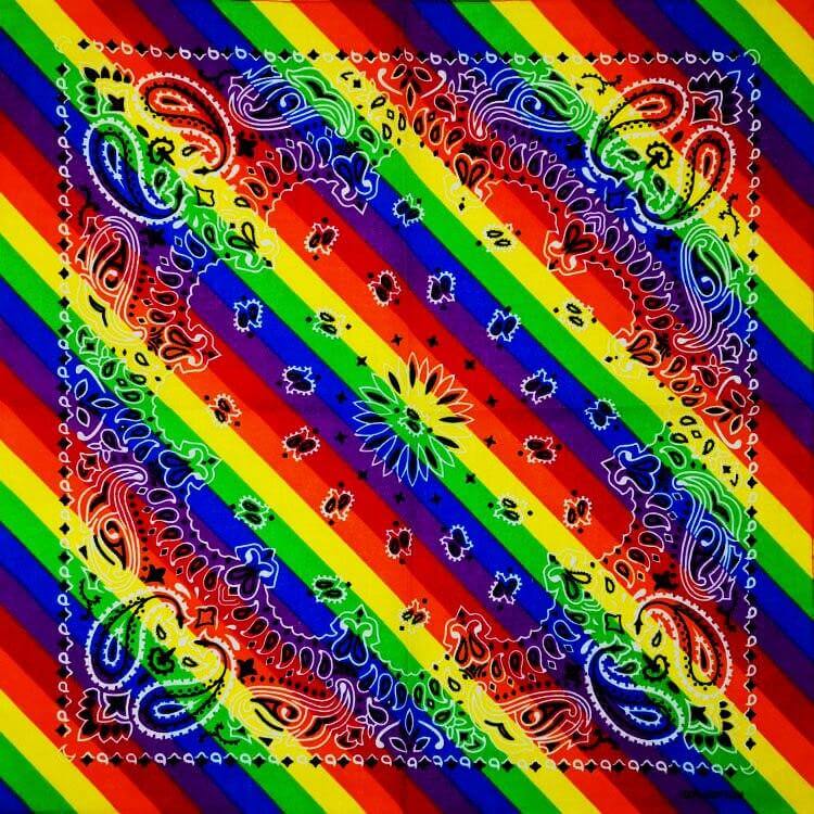 Bandana Rainbow Glow