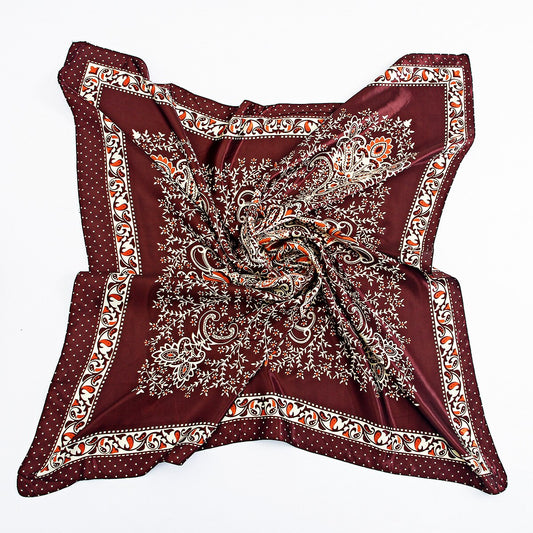 Bandana Souverain Marron - Style Authentique