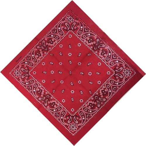 Bandana Cachemire rouge – Collection exclusive