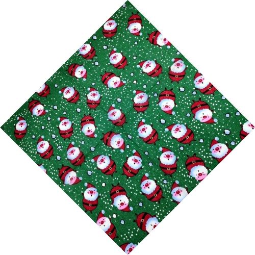 Père Noël en bandana	très chic
