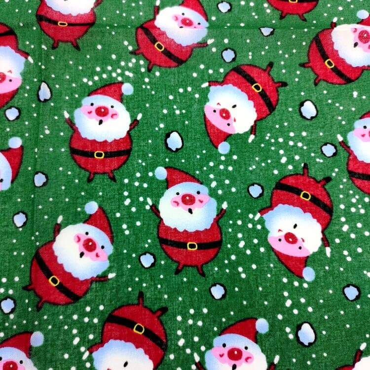 Père Noël en bandana	très chic