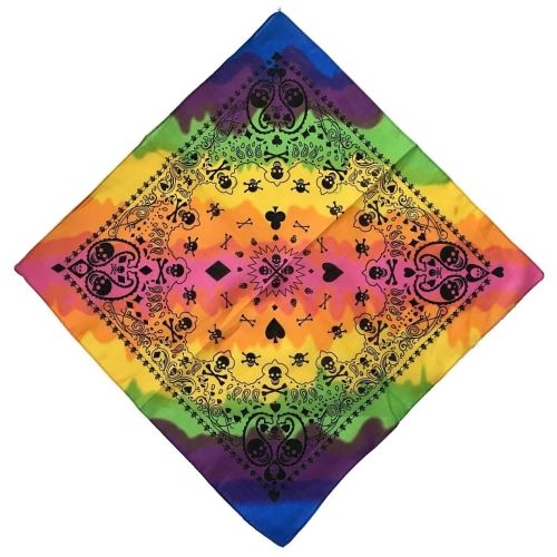 Bandana Poker Multicolore - Style et classe assurés