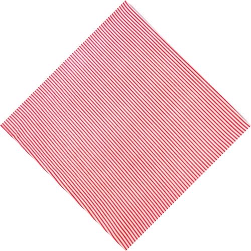 Bandana à Rayures Rouges