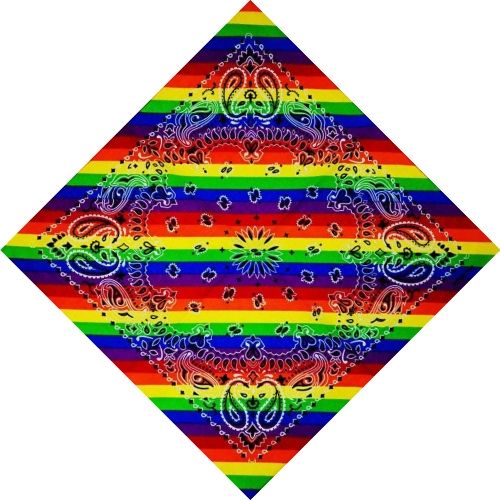 Bandana Rainbow Glow