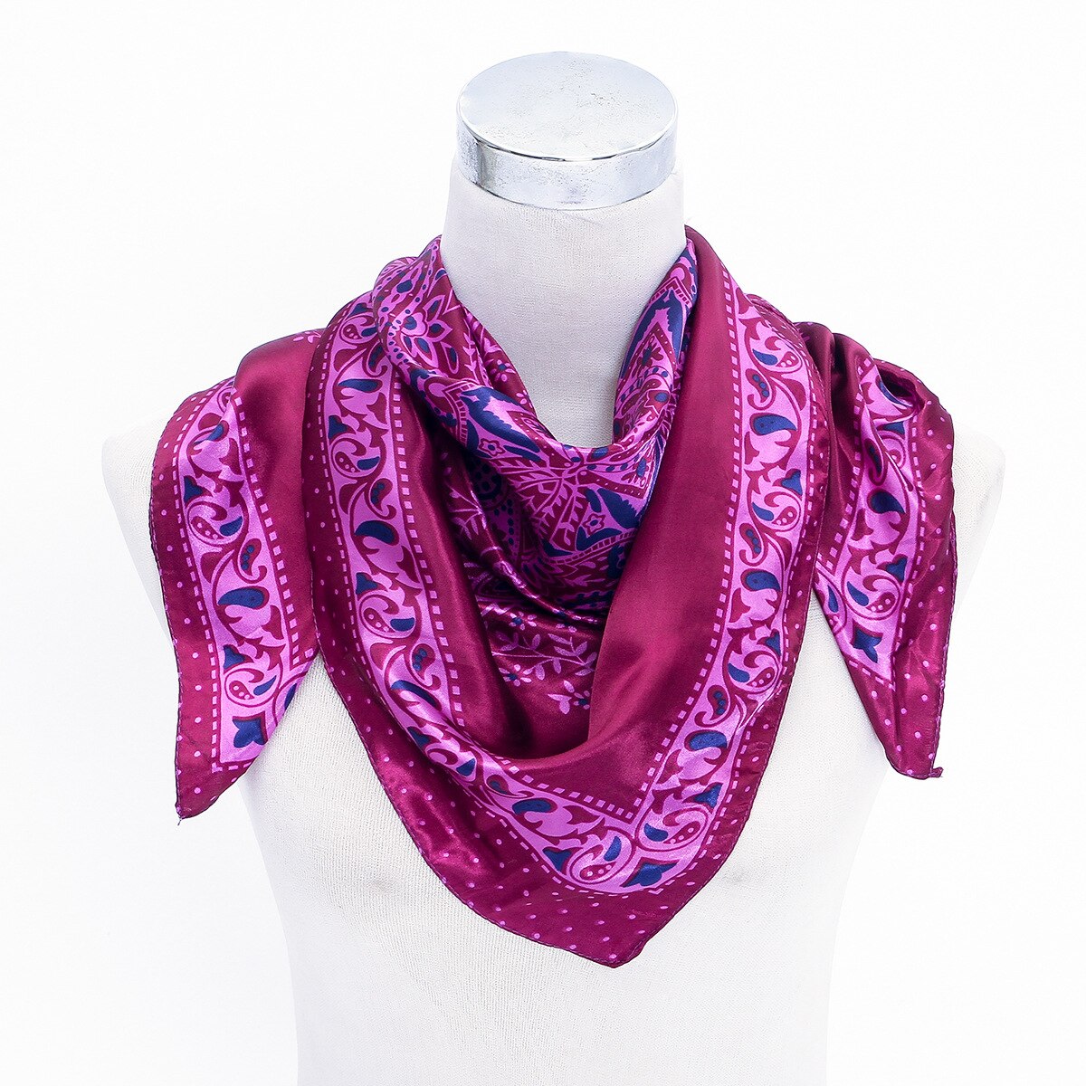 Bandana Souverain Rose Éclatant