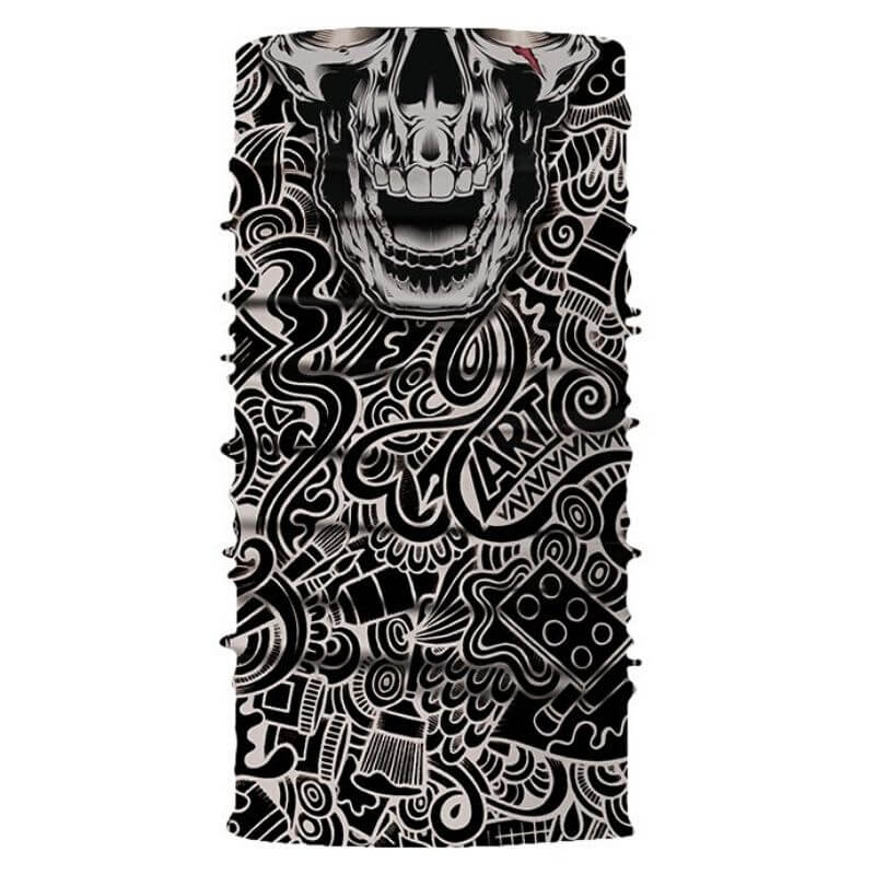 Bandana Skull Ancien