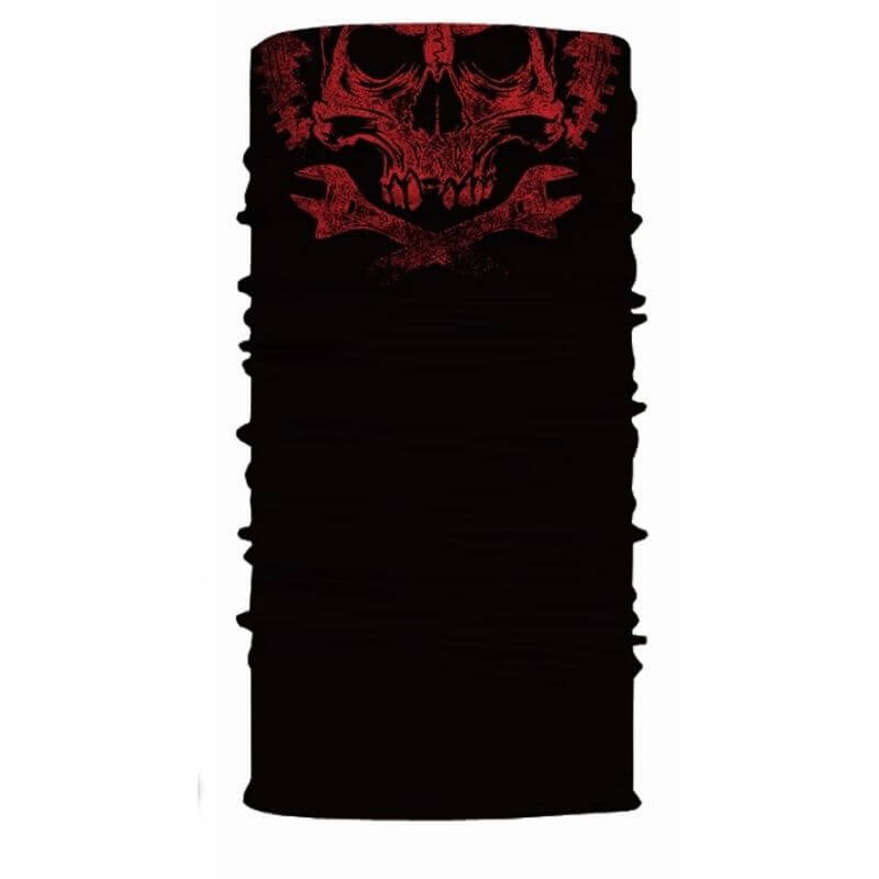 Bandana Mécano Skull - Un style authentique pour les esprits rebelles.