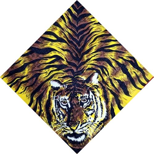 Tigre Sauvage - Bandana Élégant