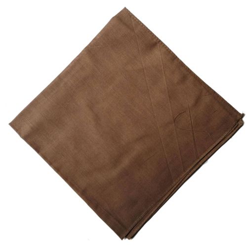 Bandana Uni Marron - Accessoire de Mode Tendance