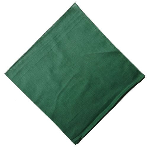 Bandana Uni Vert - Élégamment Classique